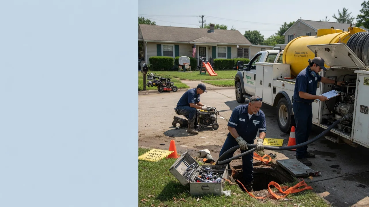 Septic Tank Pumping in Sweetwater, OK near me